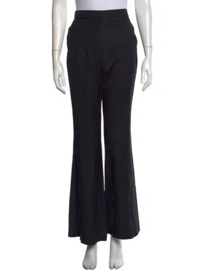 Pre-owned Stella Mccartney Flared Pants In Black
