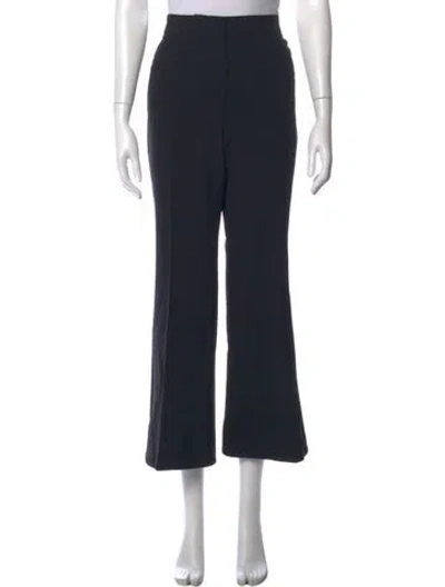 Pre-owned Stella Mccartney Flared Pants In Black