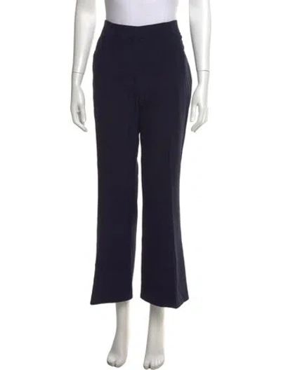 Pre-owned Stella Mccartney Flared Pants In Blue