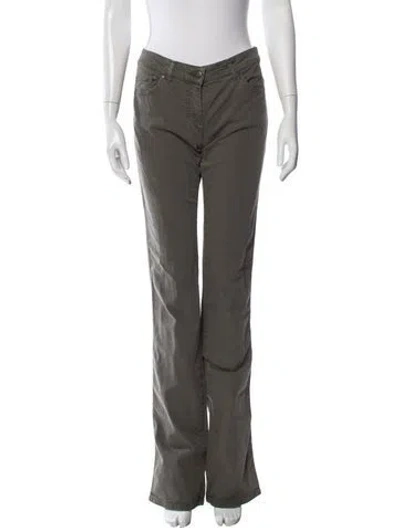 Pre-owned Stella Mccartney Flared Pants In Green