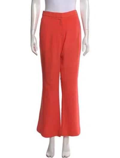 Pre-owned Stella Mccartney Flared Pants In Orange