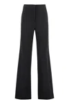 Stella Mccartney High-waist Flared Trousers In Black