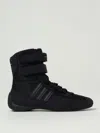 Stella Mccartney Flat Ankle Boots  Woman Color Black In Black