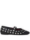Stella Mccartney Ryder Vegan Embellished Mary Jane Ballerina Flats