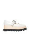 Stella Mccartney Elyse Plateau-schuhe Mit Sternnieten In Grey