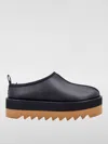 Stella Mccartney 'sneak-elyse' Black Mules With Open Rear In Schwarz