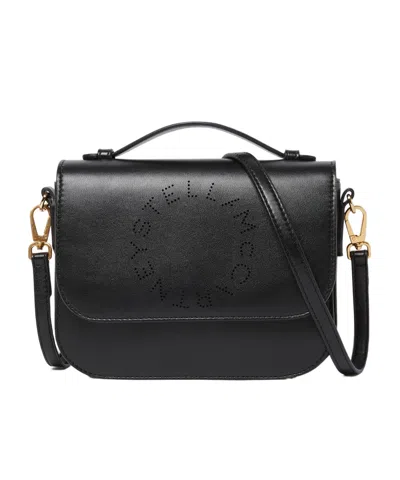 Stella Mccartney Flip Shoulder Bag In Black