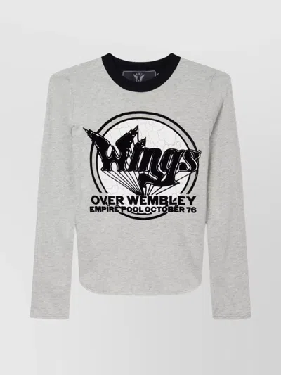 STELLA MCCARTNEY FLOCKED WINGS BABY T-SHIRT