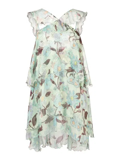 STELLA MCCARTNEY VESTIDO CORTO - MULTICOLOR