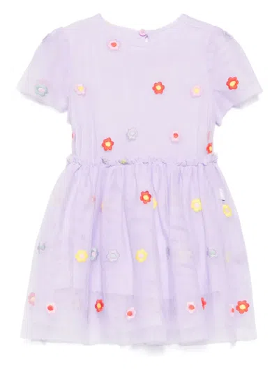 Stella Mccartney Babies' Floral-embroidered Dress