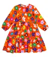 Stella Mccartney Floral Jersey Dress In Multicoloured