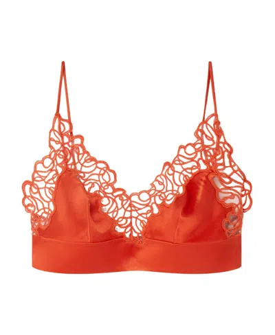 STELLA MCCARTNEY STELLA MCCARTNEY FLORAL LACE BRALETTE