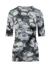 Stella Mccartney Stella Mc Cartney Bunch Of Roses Mesh Top In Multi