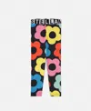 Stella Mccartney Floral Pattern Leggings In Multicolor