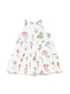 Stella Mccartney Woodland Print Sleeveless Dress In ホワイト