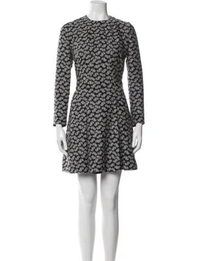 Pre-owned Stella Mccartney Floral Print Knee-length Dress In Blue