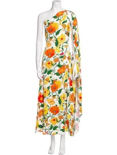 Pre-owned Stella Mccartney Floral Print Long Dress In Multi