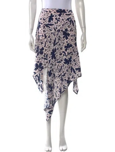 Pre-owned Stella Mccartney Floral Print Midi Length Skirt In Multi