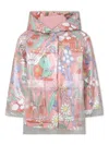 Stella Mccartney Printed Coat In Pink
