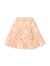 Stella Mccartney Girl's Dandelion-print Skirt In Pink
