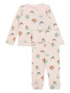 Stella Mccartney Floral-print Trouser Set In Pink
