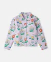 Stella Mccartney Flower Print Collared Jacket
