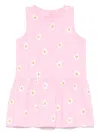 Stella Mccartney Flower-print Dress In Pink
