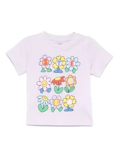 Stella Mccartney Babies' Flower-print T-shirt