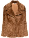 Stella Mccartney Short Jacket Fluffy Ginger