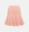 Stella Mccartney Fluted Midi Skirt In Rose