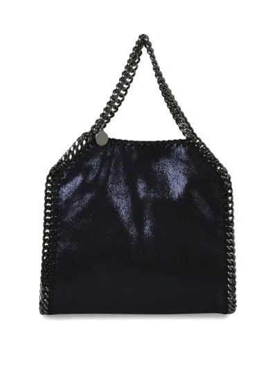 Stella Mccartney Fold Over Falabella Mini Bag In Black