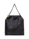Stella Mccartney Foldable Falabella Tote Bag In Black