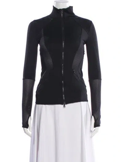 Pre-owned Stella Mccartney For Adidas Biker Jacket In Gray