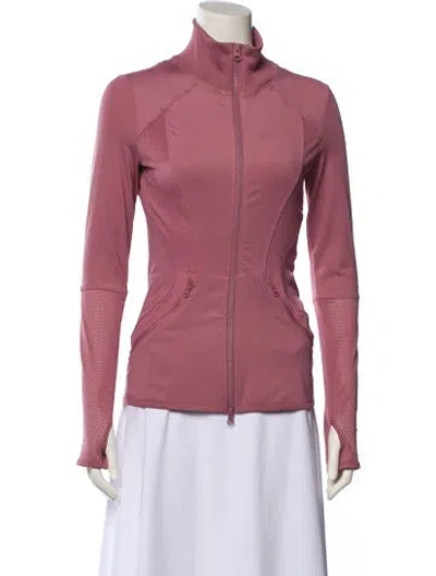 Pre-owned Stella Mccartney For Adidas Biker Jacket In Pink