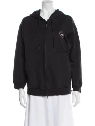 Pre-owned Stella Mccartney For Adidas Bomber Jacket In Black