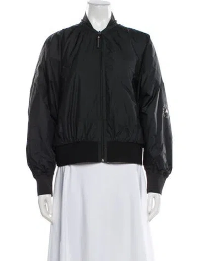 Pre-owned Stella Mccartney For Adidas Bomber Jacket In Black