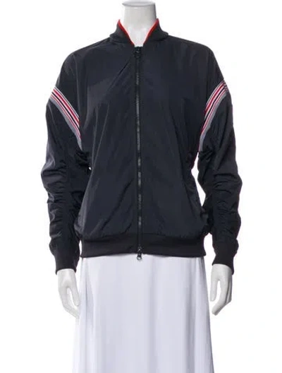Pre-owned Stella Mccartney For Adidas Bomber Jacket In Blue