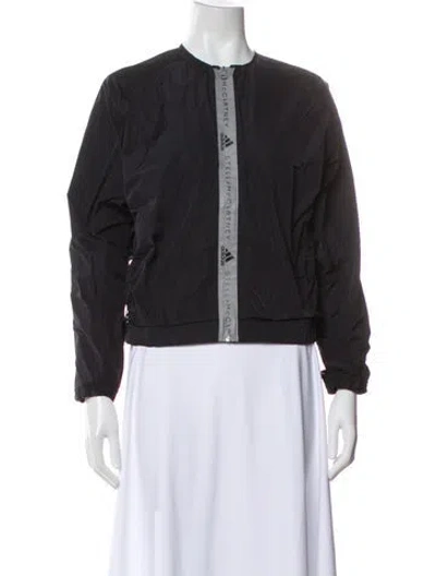 Pre-owned Stella Mccartney For Adidas Bomber Jacket In Gray