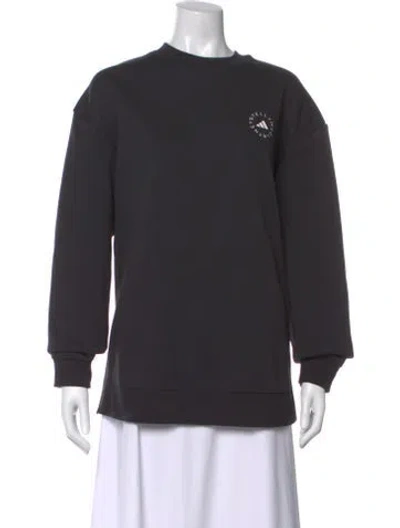Pre-owned Stella Mccartney For Adidas Crew Neck Long Sleeve Sweatshirt In Gray