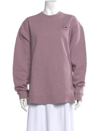Pre-owned Stella Mccartney For Adidas Crew Neck Long Sleeve Sweatshirt W/ Tags In Purple