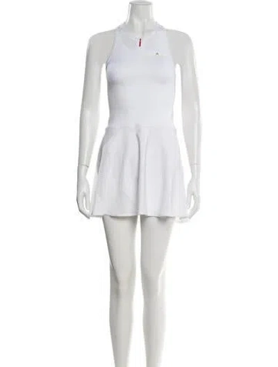 Pre-owned Stella Mccartney For Adidas Crew Neck Mini Dress In Purple