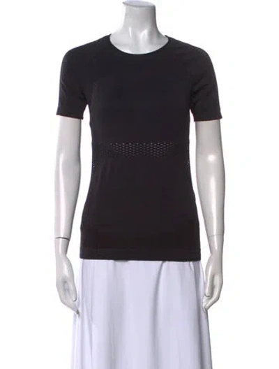 Pre-owned Stella Mccartney For Adidas Crew Neck Short Sleeve T-shirt In Black