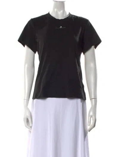 Pre-owned Stella Mccartney For Adidas Crew Neck Short Sleeve T-shirt In Black