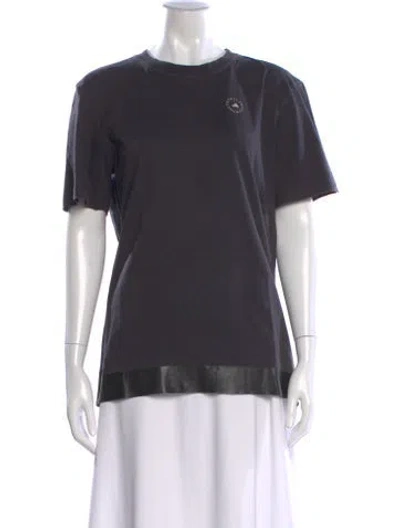 Pre-owned Stella Mccartney For Adidas Crew Neck Short Sleeve T-shirt In Gray