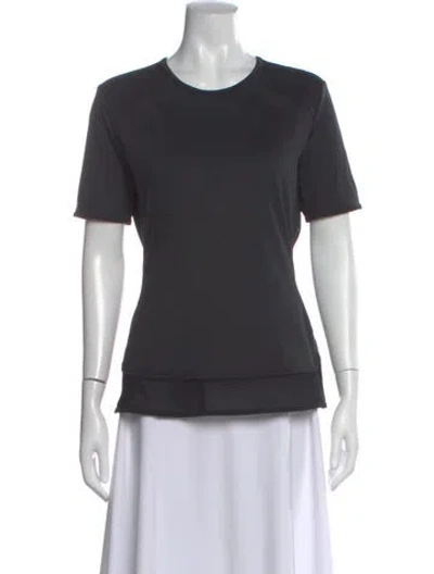 Pre-owned Stella Mccartney For Adidas Crew Neck Short Sleeve T-shirt In Gray