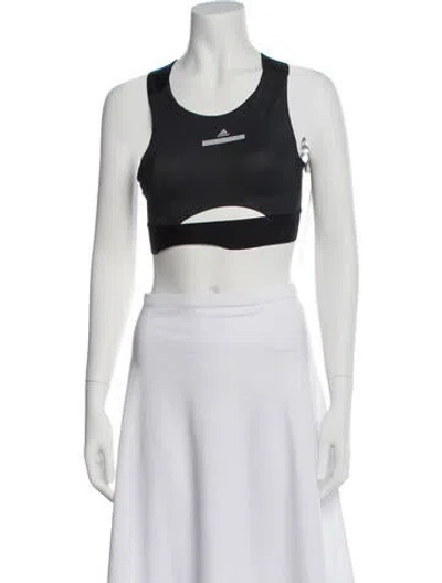 Pre-owned Stella Mccartney For Adidas Crew Neck Sleeveless Sports Bra In White