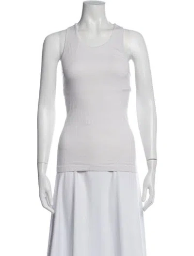 Pre-owned Stella Mccartney For Adidas Crew Neck Sleeveless Top In Gray