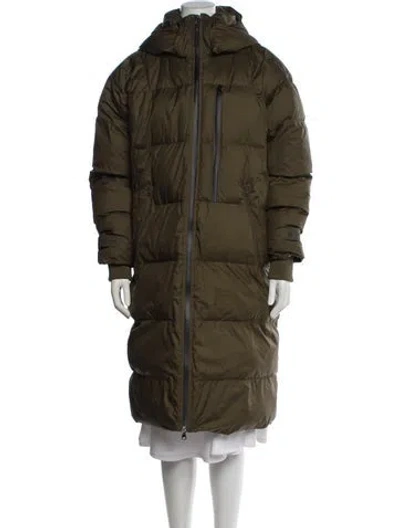 Pre-owned Stella Mccartney For Adidas Down Coat In Green