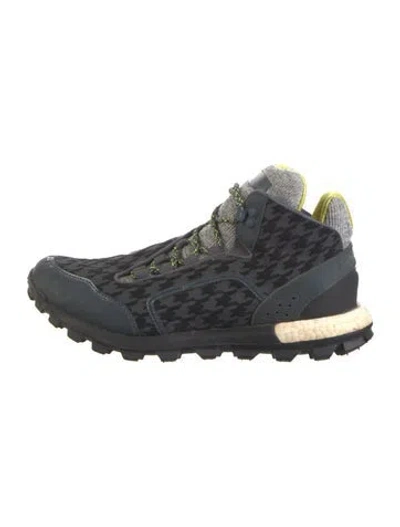 Pre-owned Stella Mccartney For Adidas Lace-up Boots In Black