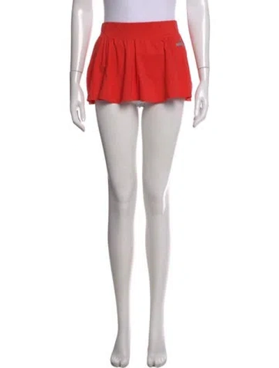 Pre-owned Stella Mccartney For Adidas Lasercut Accents Mini Skirt In Pink